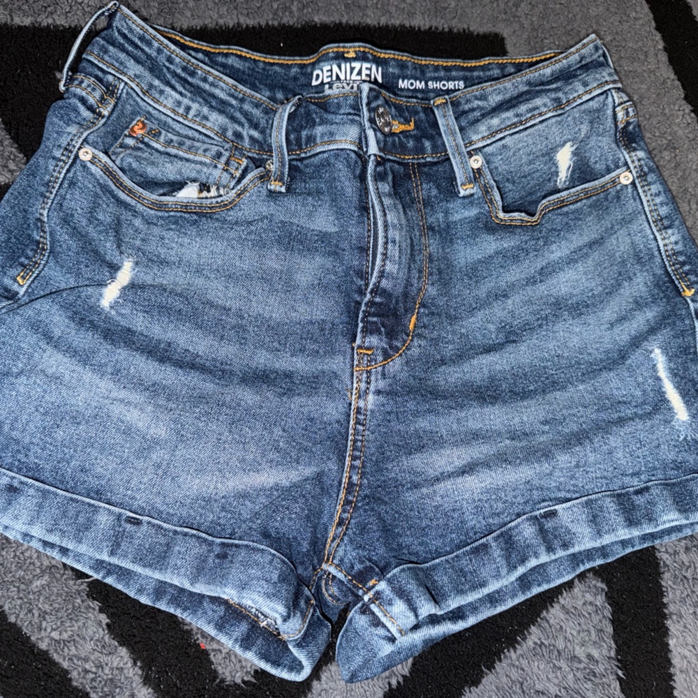 Levi's Denizen Mom Shorts
